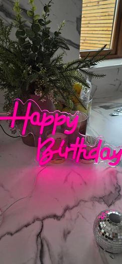 happy birthday led light