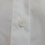 Jane Lushka White Ann Blouse Cropped Cut Out Back Cotton Shirt S Image 4