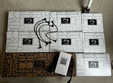 4MS Pod Bundle - 8 cases + Power supply