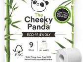 Bamboo Toilet Tissue Paper | (3-Ply, 200 Sheets) | Hypoallergenic, Plastic-Free, Eco-Friendly, Super Soft, Strong & Sustainable,9 count (Pack of 1)