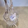 Slim Galway Crystal Tall Bud Vase. Image 4