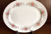 Vintage Royal Standard Bone China  rose Oval meat / Turkey platter