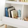Bookcase for kids storage shelves Bookshelf Kids Book Shelf Storage Shelf Kids Toys Magazine Rack 5 Open Compartments Image 3