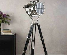 Eichholtz Atlantic floor lamp Nickel