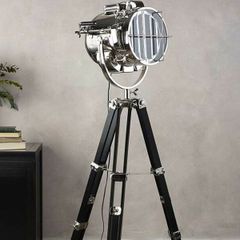 Eichholtz Atlantic floor lamp Nickel