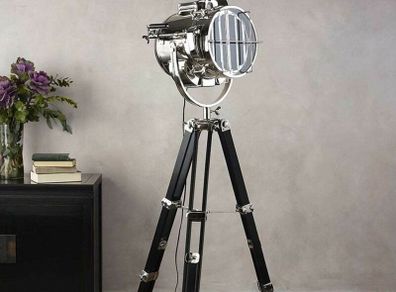 Eichholtz Atlantic floor lamp Nickel
