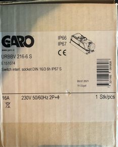Garo 16 Amp Socket