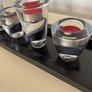 Candles - Tealight Holders (5) on a Tray Image 4