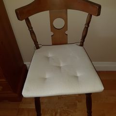 Solid Oak Chair