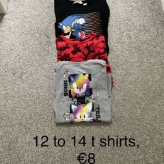 Boys 12 to 14 t shirts