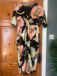 Stunning girl in mind dress
