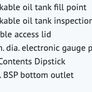 Carbery 650L slimline bunded oil tank. Image 9