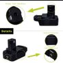 Battery Converter Adapter USB  For RYOBI Convert DEWALT 18-20v Milwaukee  to 18V Battery Adapter Image 9