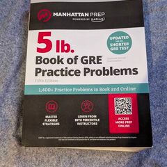 Manhattan Prep 5lb Book of GRE Problems