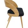 Dublin Oak Dining Chair Cafe and Restaurant Seating Image 4