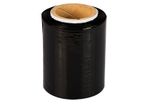 New 0.2kg 100mm Strong Black Mini Foil Pack Roll Stretch Shrink Wrap Fi50 #1087