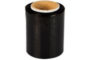 New 0.2kg 100mm Strong Black Mini Foil Pack Roll Stretch Shrink Wrap Fi50 #1087
