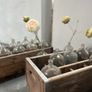 wedding decor, glass bottles, vintage style Image 2