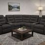 New Apollo Corner Fabric Recliner Sofa Image 4