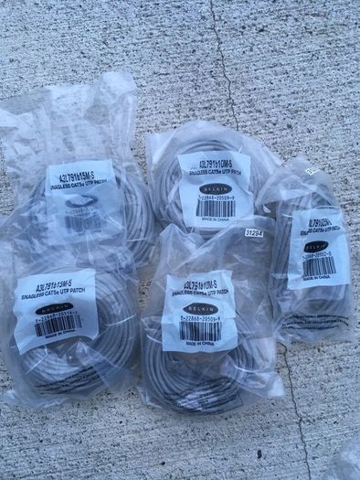Cat5e Ethernet, LAN / patch cables