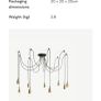 Ceiling lights - brand new - modern and lovely Image 3