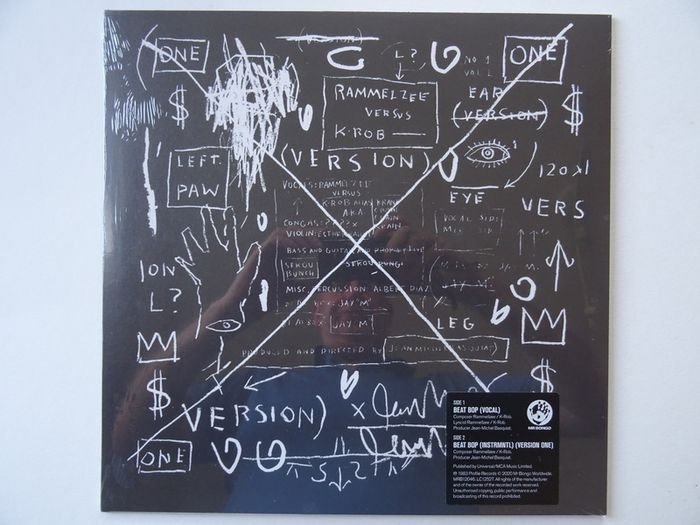 Jean Michel Basquiat art cover vinyl L.P