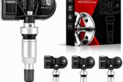 4Pack Universal Programmed TPMS Tire Pressure Monitoring Sensors Compatible with 2000-2023 All Mercedes Benz Model 433Mhz 315Mhz