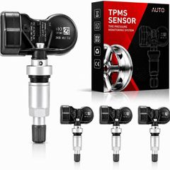 4Pack Universal Programmed TPMS Tire Pressure Monitoring Sensors Compatible with 2000-2023 All Mercedes Benz Model 433Mhz 315Mhz
