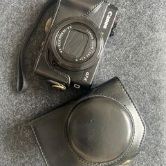 Canon PowerShot G7 X Mark II + Leather Case, Charger & 32GB Card