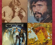 Various Artists.  Three Vinyl Records