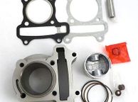 main image for ad 150cc Big Bore Kit Cylinder Head Piston Rings for Chinese GY6 125 150 Scooter