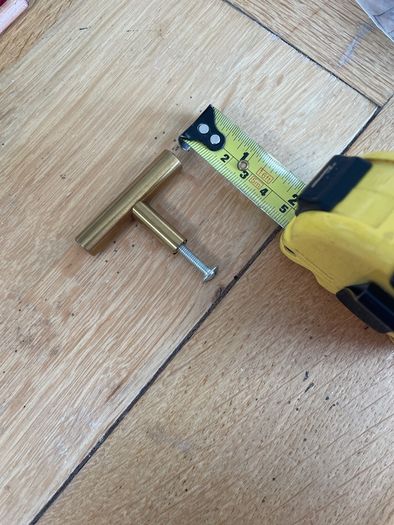 13 Gold Drawer pulls