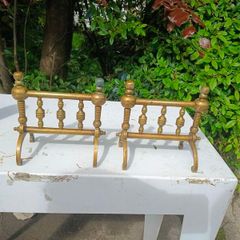 Brass Firedogs