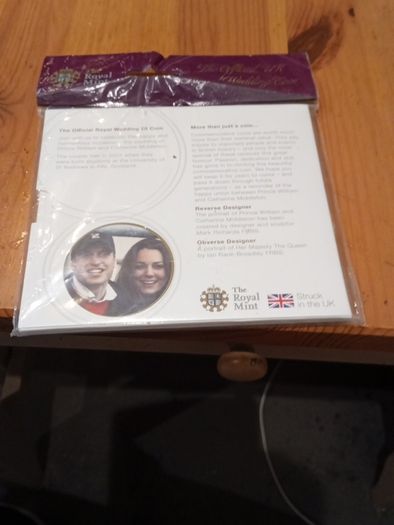 Royal Wedding Coin 2011
