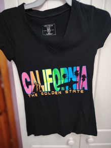 California T-Shirt Worn