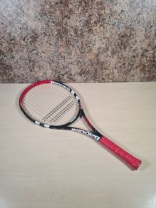 BABOLAT PURE JUNIOR tennis racket black and red 255 grams heaf size 100sq inch
