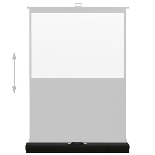 Floor Rising Projection Screen 60" 4:3