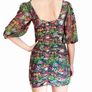 Desigual floral ruched mini dress Image 2