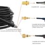 10m Drain Rods Flexible for Pressure Washer DCH01 Drain Cleaning Kit Compatible with Karcher Lavor Bosch Pressure Washer, Pressure Washer Accessories Image 4
