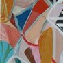 Eclectic Original Framed Painting in Cubist Style OR Figurative Art Image 8
