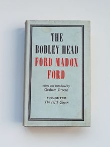 "The Bodley Head Ford Madox Ford, volume two: The Fifth Queen"  by Graham Greene 1968 hardback with dust cover