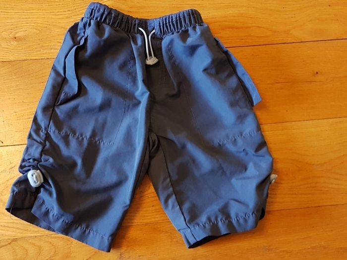 Age 2-3 Adjustable Blue Shorts