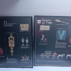 2 Vintage Dublin Prints