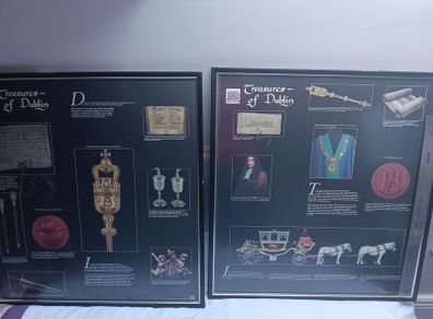 2 Vintage Dublin Prints