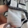 Black and white striped Whistles top Image 5