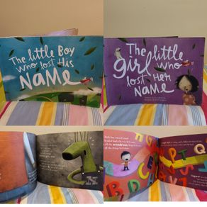 The Little girl and boy Who Lost their Name story books