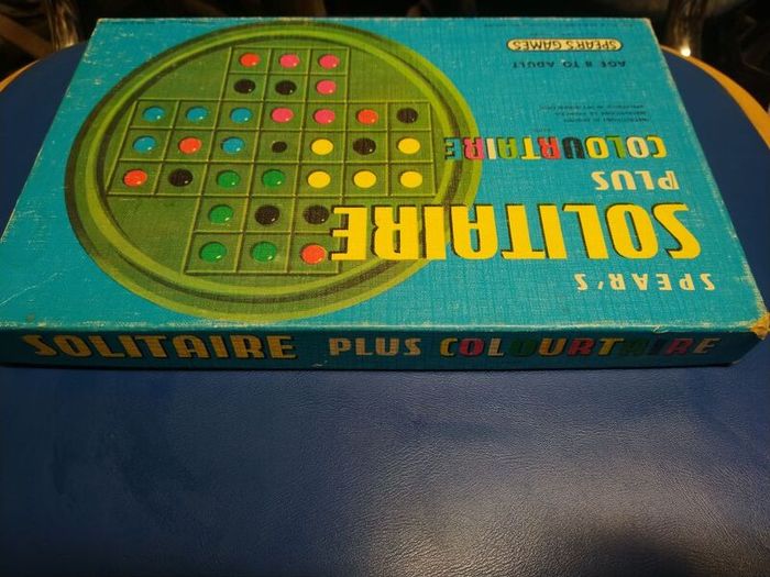 Vintage Spear's Solitaire + Colourtaire