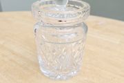 Heavy Crystal Lidded Preserve Jar