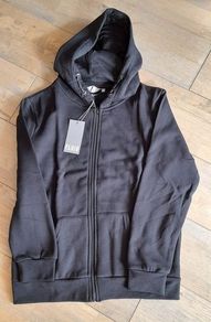 New:  Black Fluid hoodie age 13