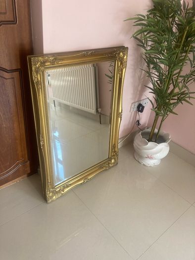 Vintage Gilt Framed Bevelled Mirror